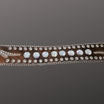 Nocona Western Women's Belt Hair On Cowhide Leather Rhinestones N3483602 Large image 4