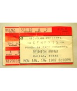 Genesis Phil Collins Concert Ticket Stub Jan. 19, 1987 Dallas, Texas - £23.64 GBP