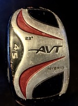 AVT Hybrid 4/5 23° iron driver stepped stainless steel shaft PET RESCUE - £7.17 GBP
