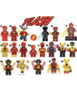 The Flash minifigure building blocks super heroes comic Reverse Flash Zo... - $469.08 MXN