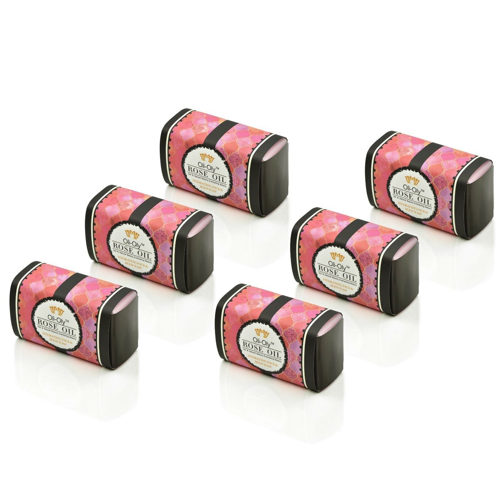 Natural Hydrating Face & Body Soap with ROSE Oil 50 g by Oli-Oly Gifts for Girls Item image 6