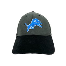 NFL Detroit Lions Baseball Hat Football 47brand black brim One Size  - $26.73