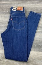 NWT Levi&#39;s 721 Womens 26 -High Rise Skinny Jeans Blue Denim Pants NEW WI... - £21.93 GBP