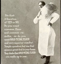 1906 Gold Medal Flour Advertisement Baking Ephemera 5.5 x 8&quot; Antique - £10.21 GBP