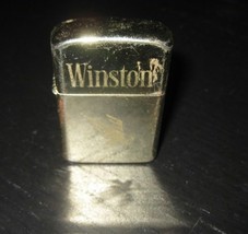 Winston Advertising Brass Gold Tone Fire Bird Cigarette Lighter - £6.28 GBP