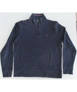 Tommy Hilfiger Men&#39;s 1/4 Zip Cotton Knit Top Size Medium - $20.55 CAD