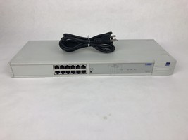 3COM Super Stack Ii 12-PORT Switch Hub 3C16440 Network Ethernet Ps Hub Fstshp - £35.95 GBP