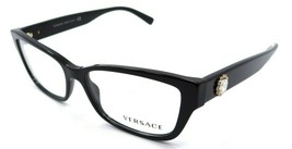 Versace Eyeglasses Frames VE 3284B GB1 54-15-140 Black Made in Italy - £87.42 GBP