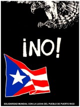 3150.Solidarity with Puerto Rico Poster.Independentist Decor Art.Home interior - $16.20+