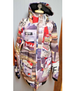Neff Mens War Planes Jacket Softshell Adjustable Hood + Waist 2XL NEW W ... - £63.30 GBP