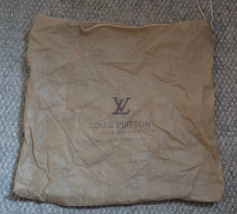 15&quot;x15&quot; Tan Purse or Shoe Dust Bag Organization Collectable Closet Clothing Nice - £11.74 GBP
