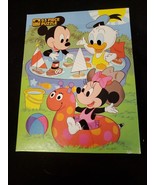 Disney Babies, Golden Jigsaw Puzzle, 63 Pieces Mickey Mouse 1984 Vintage... - $127.52 MXN