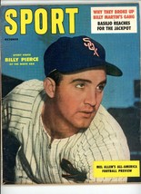 SPORT Magazine Billy Pierce October 1957  cover see picture for index VG - £15.71 GBP