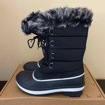 mysoft Women&#39;s Waterproof Winter Boots, Warm Insulated Snow Boots for Ou... - $31.18