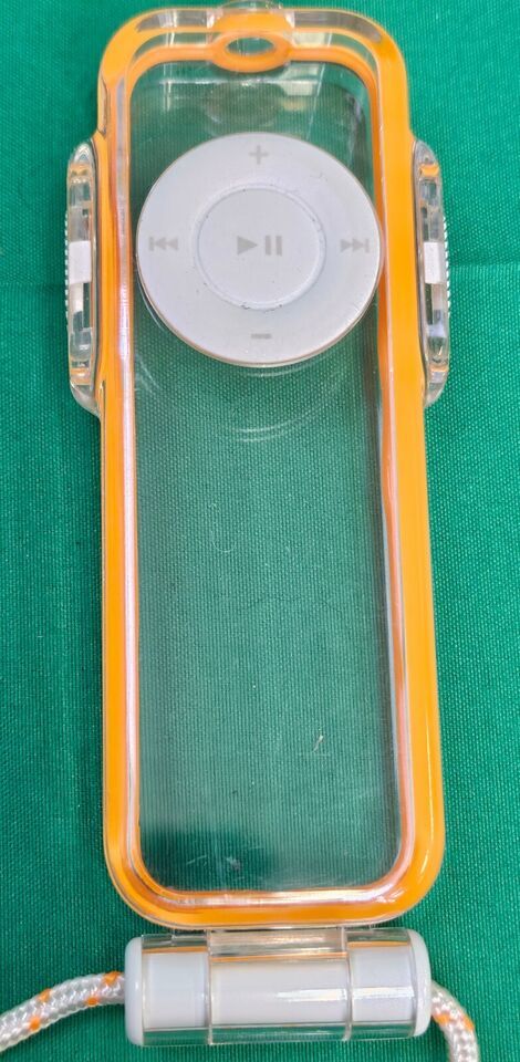 Primary image for Original Apple iPod Shuffle Sport Case M9758G/A Orange/White