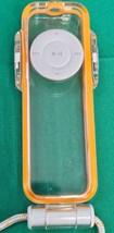 Original Apple iPod Shuffle Sport Case M9758G/A Orange/White - £13.81 GBP