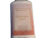 Bath &amp; Body Works Champagne Toast Body Lotion 8oz. - $12.30