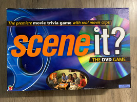 Scene it? The DVD Board Game Mattel Complete TV Movie Trivia Game 2003 - £15.14 GBP