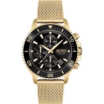Hugo Boss Admiral HB1513906 Montre chronographe à cadran noir pour homme - £101.01 GBP