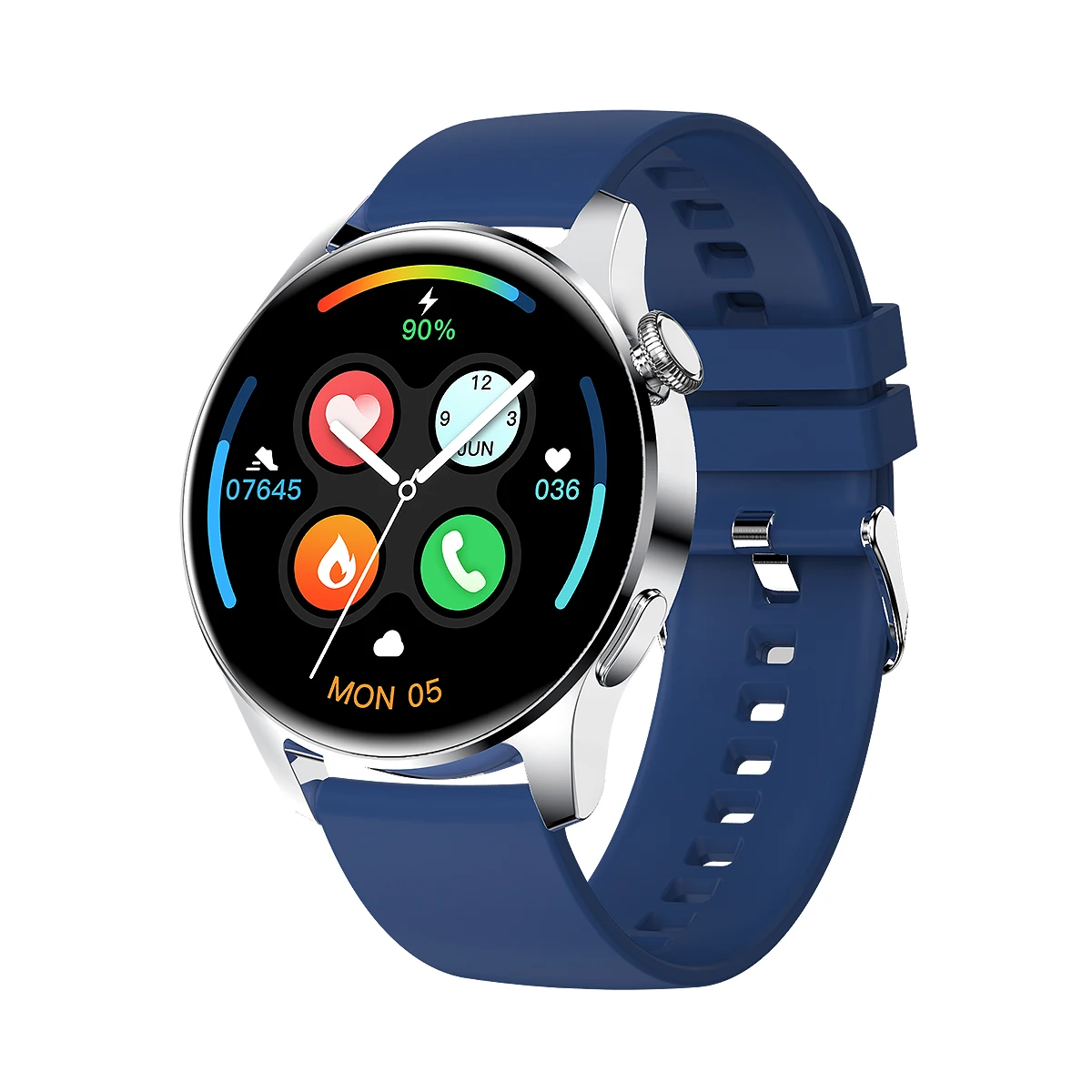 Luxury Smartwatch Men GPS Tracker Fitness Hour Clock Waterproof Sports W... - £40.95 GBP