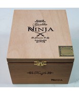 Gurkha Ninja Knife Cigar Box 6x5x4&quot; Inch Tobacciana EMPTY Wood - $18.00