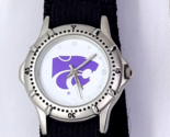 Kansas State Wildcats Digital Ladies Wristwatch Hook &amp; Loop Band - £15.71 GBP