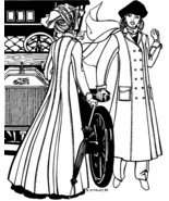 Folkwear Model T Duster #230 Driving Coat Jacket Sewing Pattern Only fol... - $317.74 MXN