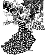 Folkwear Flamenco Dance Dress Practice Skirt Dancer #140 Sewing Pattern ... - $405.81 MXN