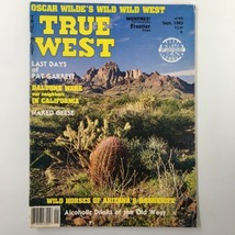 VTG True West Magazine September 1983 Wild Horses of Arizona Hashknife No Label - £6.79 GBP