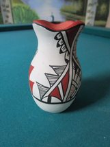 Jemez Polychrome Pottery Vase by Compatible with Lucy C. Toledo Compatible with  - £49.17 GBP