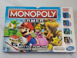 2017 Nintendo Hasbro Monopoly Gamer Super Mario Brothers - £15.81 GBP