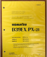Komatsu D39EX-21, D39PX-21 Dozer Service Repair Shop Printed Manual - €64,35 EUR