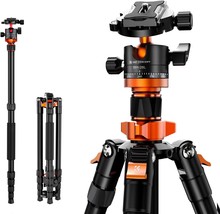 Kandf Concept 68-Inch/175-Cm Camera Tripods, Compact Travel Tripod With ... - €97,99 EUR