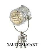 NauticalMart Handmade Designer Marine Signal  Searchlight Tripod Floor L... - £179.55 GBP