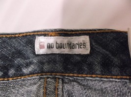 GIRL&#39;S JUNIOR NO BOUNDARIES BOOT CUT BLUE JEANS 3A 26 X 31 NICE AUTHENTI... - $14.57