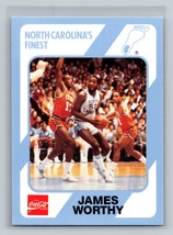 James Worthy #19 1989 Collegiate Collection North Carolina&#39;s Finest Tar Heels - £1.56 GBP