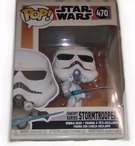 New Funko Pop! #470 Star Wars Concept Series STORMTROOPER  Bobble-Head - $166.31 MXN