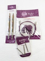 Knit Picks Options Rainbow Interchangeable Needle Tips 24&quot; Cables &amp; Conn... - $20.00