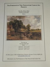 &quot;The Hay Wain (1821)&quot; Cross Stitch Pattern - Artist John Constable - $7.65