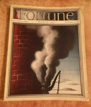 Vintage Fortune Magazine March 1937 A.M. Cassandre art; Paramount Film Studios - £76.58 GBP