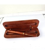 Telenor Promotional Wooden Pen And Case Fountain Pen Iridium Point Germany - $32.67