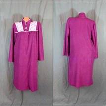 Anne Leslie Size Medium Robe Lace Trim - £18.77 GBP
