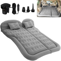 SAYGOGO SUV Air Mattress Camping Bed Cushion Pillow - Inflatable Thickened Car - £62.33 GBP