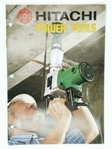 Vintage Htachi Power Tools Catalog No. SD-E4129 Paper Advertisement - $10.77