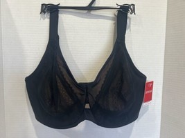 SPANX Low Profile Illusion Lace U/W Minimizer Bra 30062R Black Size 34DD... - $25.00