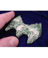 (Y-BAT-702) BAT bats carving GREEN gem stone FIGURINE gemstone I love bats - £13.75 GBP