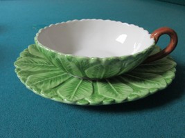 Mottahedeh Paris Musee Des Arts Bowl And Plate Leaf Shaped , Made In Italy Rare - £97.31 GBP