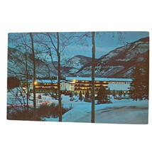 Postcard Evening View The Lodge At Vail Colorado Ski Resort Hotel Chrome - $7.42