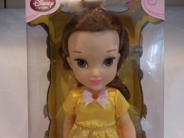 Disney Store Exclusive 16&quot; Beauty &amp; the Beast Princess Belle Toddler Doll  new - £28.20 GBP