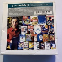 Vintage Software PC ESSENTIALS 3  22 programs on 11 CDs Jeopardy MonopolyBEacon - £7.99 GBP